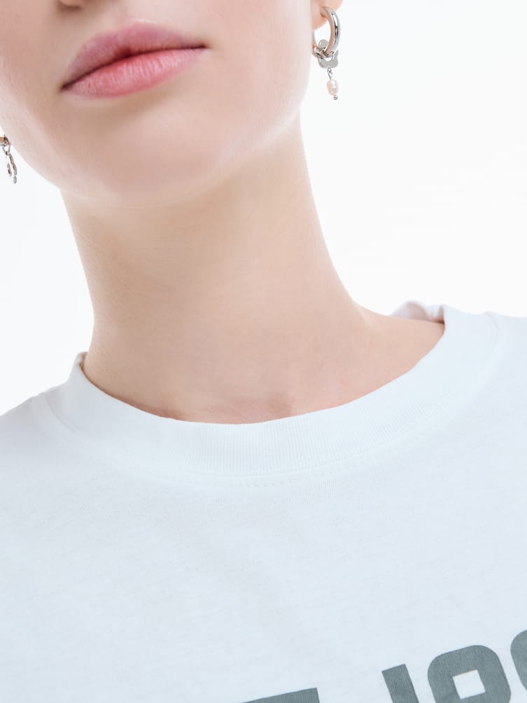 Футболка с принтом аудиоплеера