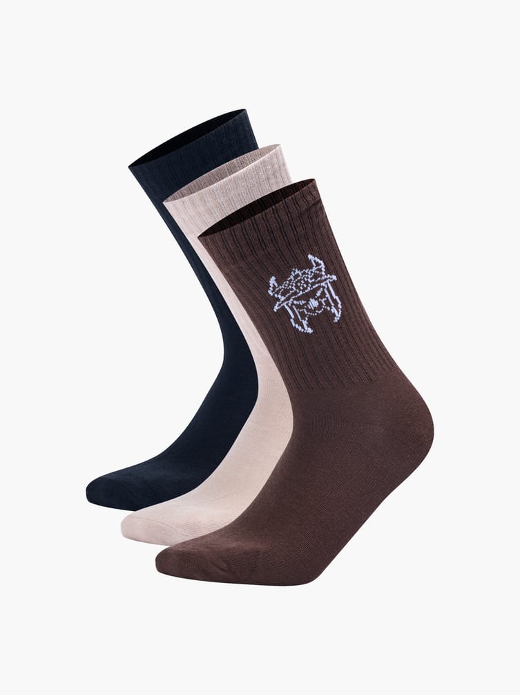 Носки - 3 пары с принтом