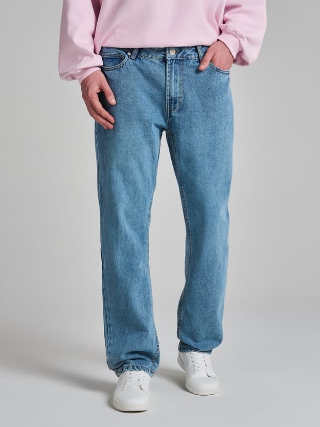 Джинсы прямые классические
