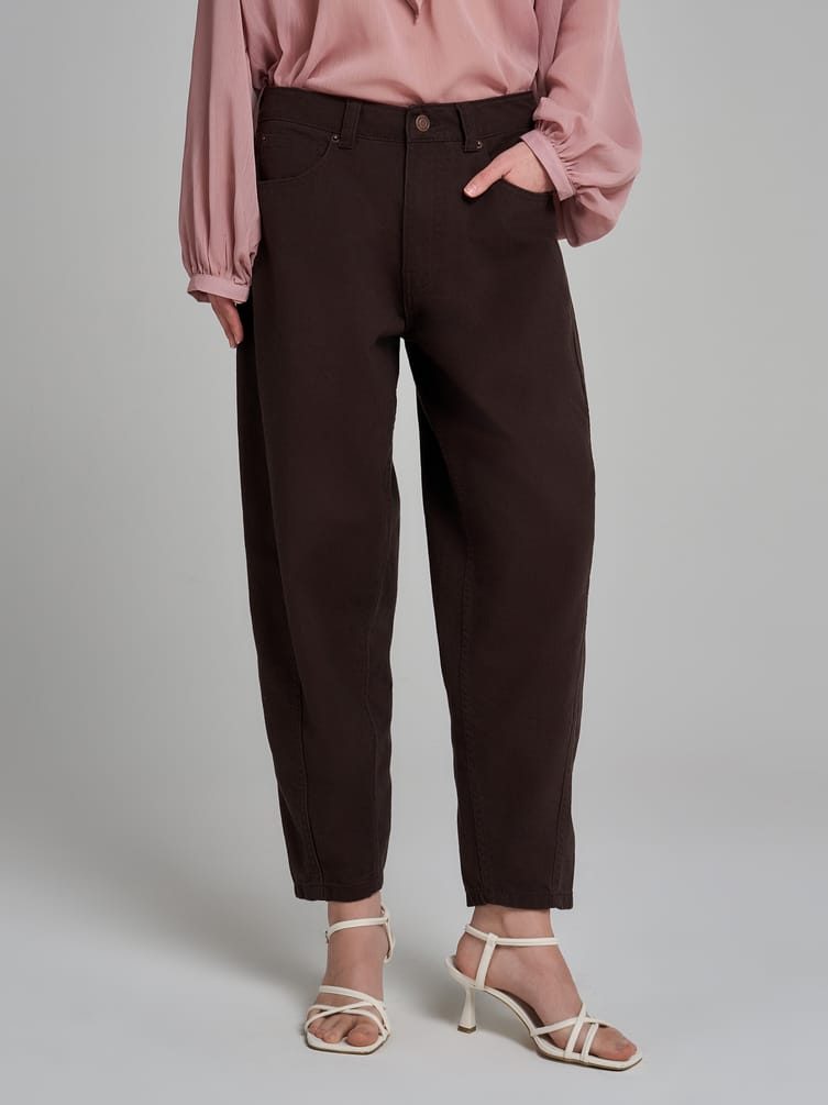 Джинсы Balloon укороченные