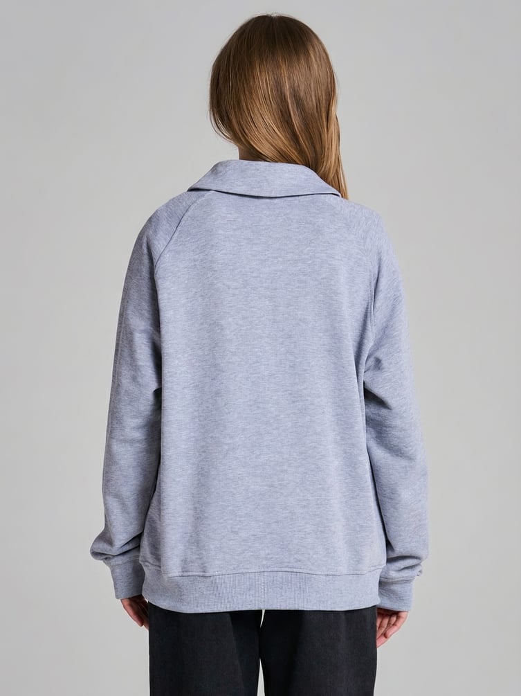 Свитшот-поло деловой