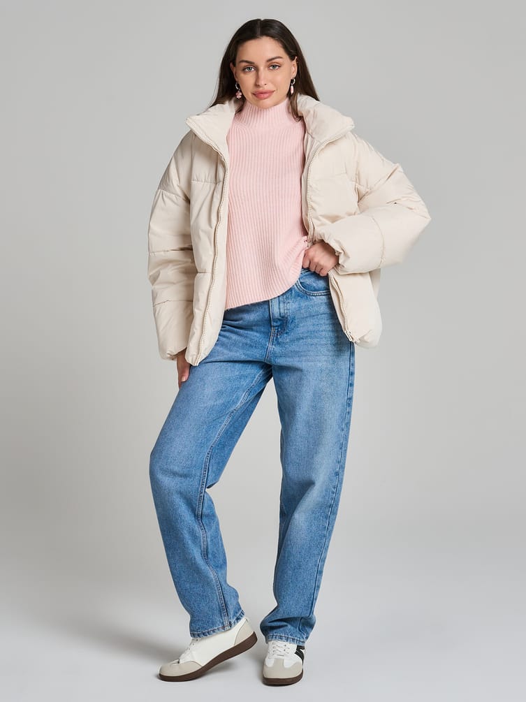 Свитер вязаный теплый