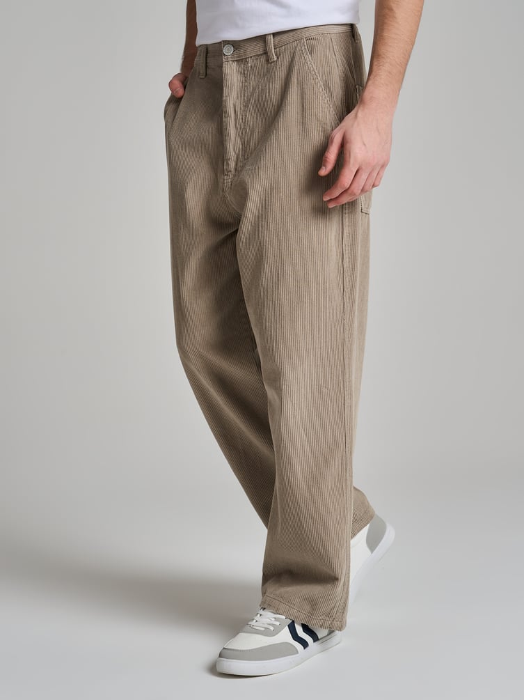 Брюки вельветовые прямые