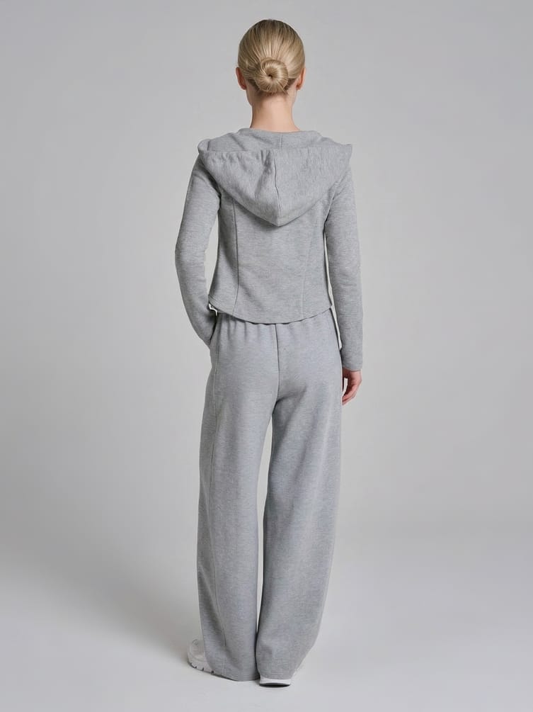 Брюки широкие повседневные