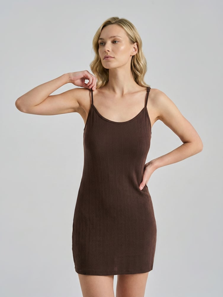 Ночная сорочка на бретелях