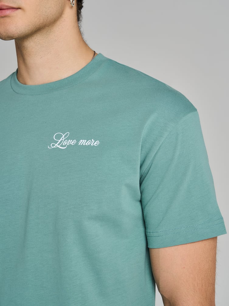 Футболка облегающая с надписью