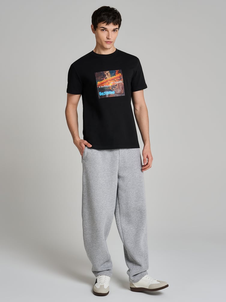 Футболка со смешным принтом