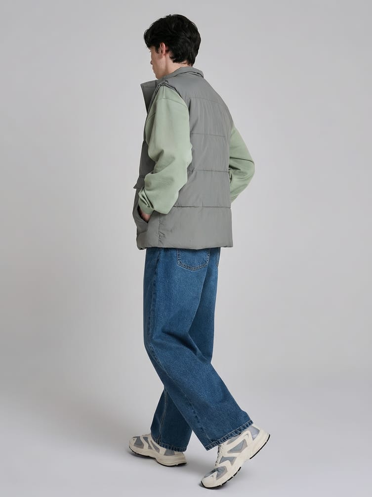 Жилетка стеганая на синтепоне