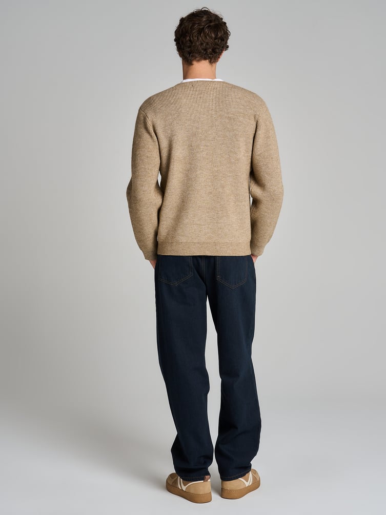 Джемпер вязаный теплый