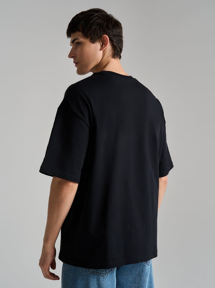 Футболка оверсайз с принтом Мосфильм