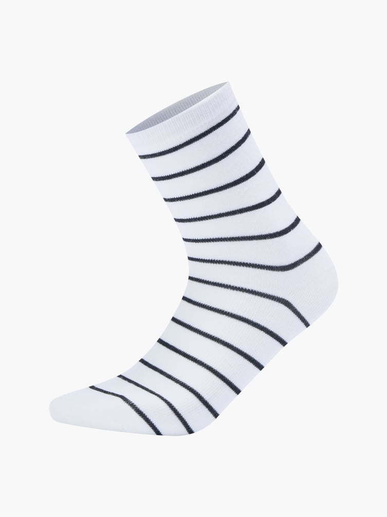 Носки - 3 пары в полоску и горошек