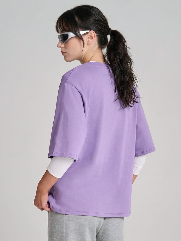 Футболка оверсайз из хлопка