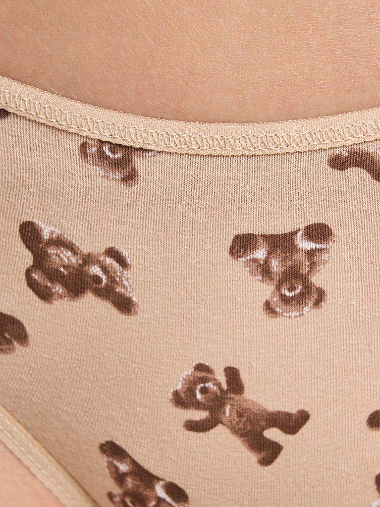 Трусы-слипы - 3 шт. с принтом