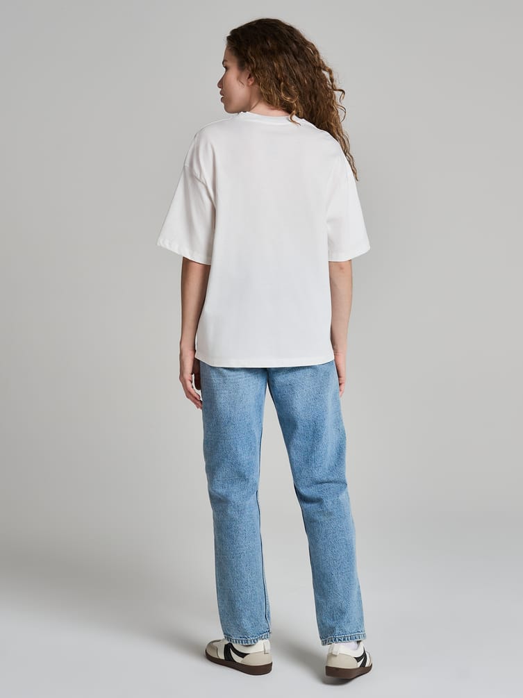 Футболка оверсайз с принтом Мосфильм