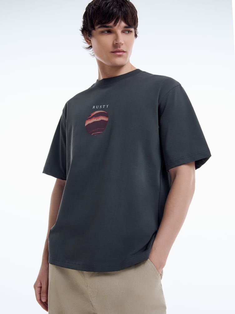 Футболка с принтом планеты Юпитер