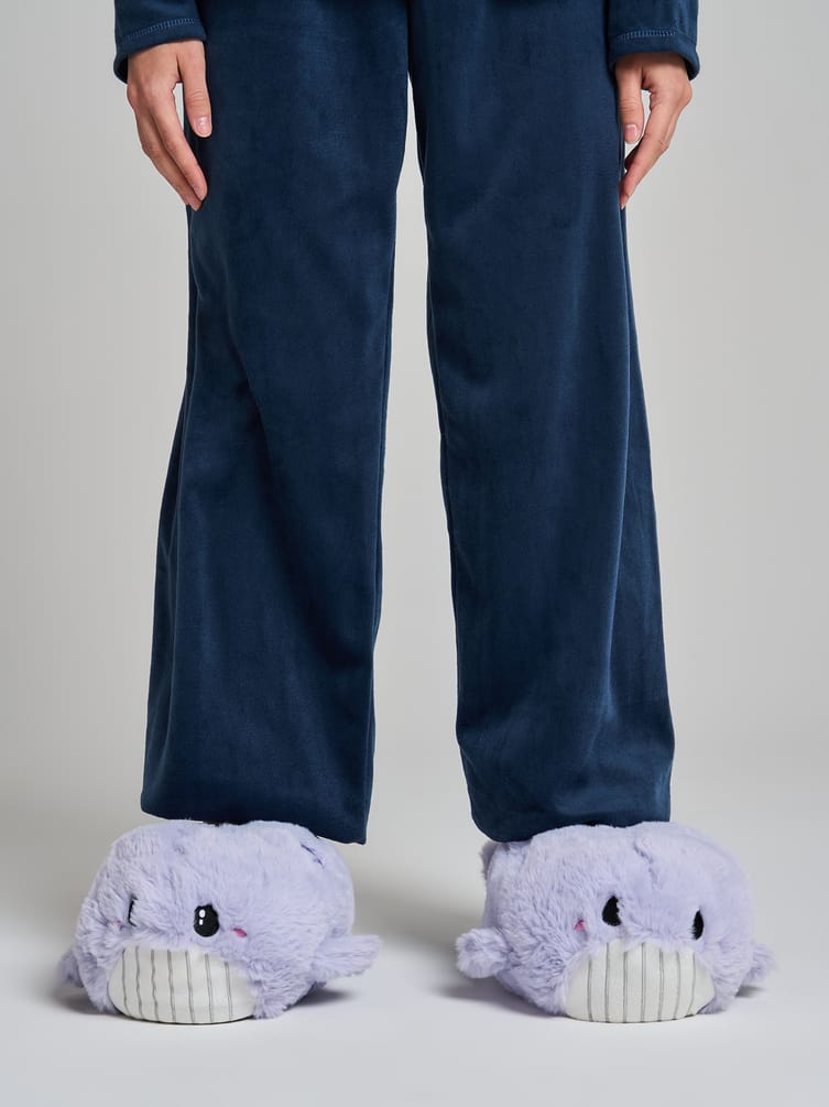 Тапки-игрушки киты