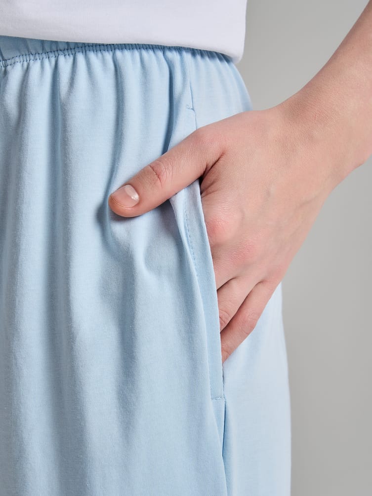 Пижама из хлопка с футболкой и брюками