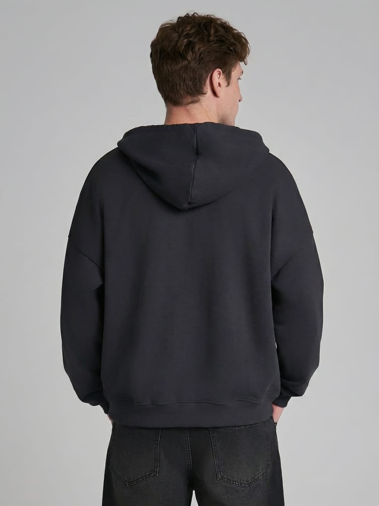Толстовка оверсайз с капюшоном