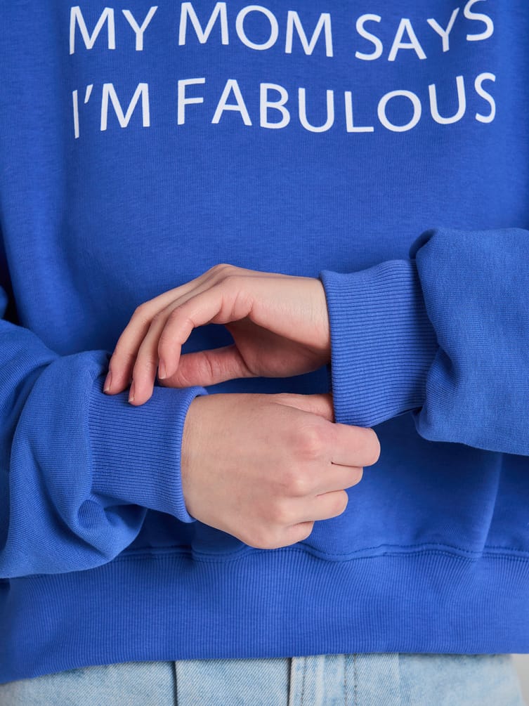 Свитшот с надписью