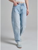 Джинсы Mom fit  с завышенной талией