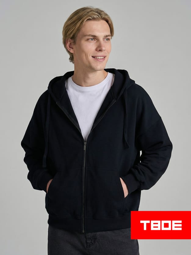 Толстовка оверсайз с капюшоном