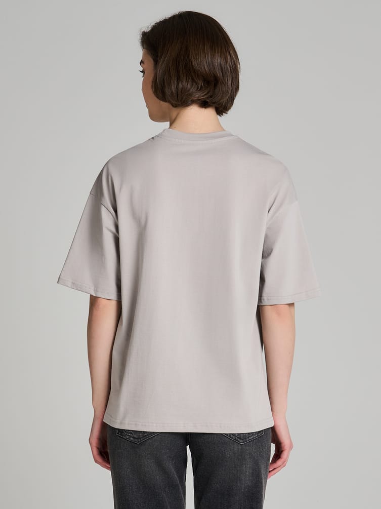 Футболка оверсайз с принтом Мосфильм