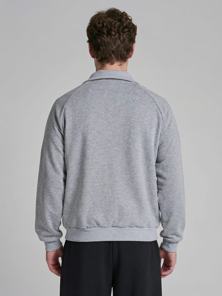 Толстовка Half zip с полузамком