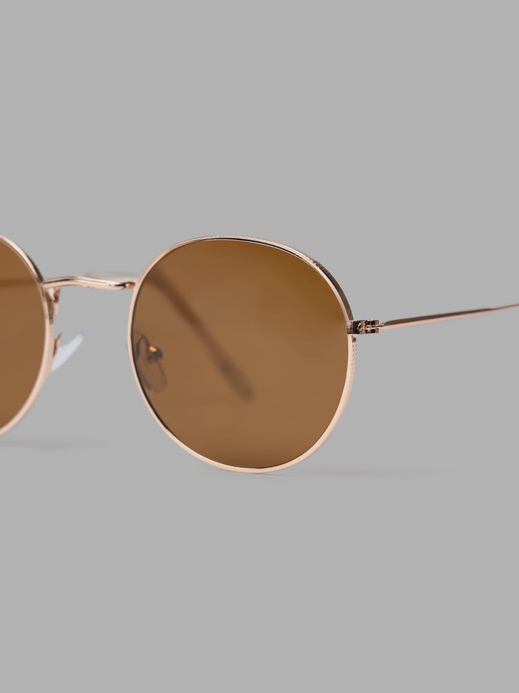 Очки солнцезащитные круглые