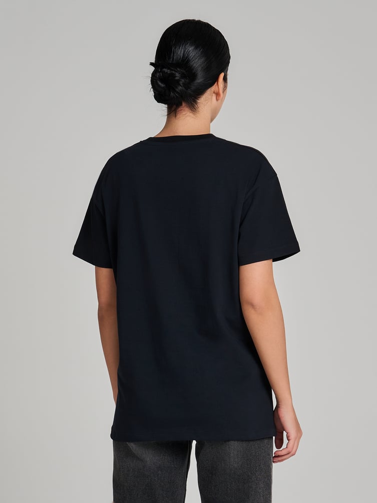 Футболка оверсайз с принтом