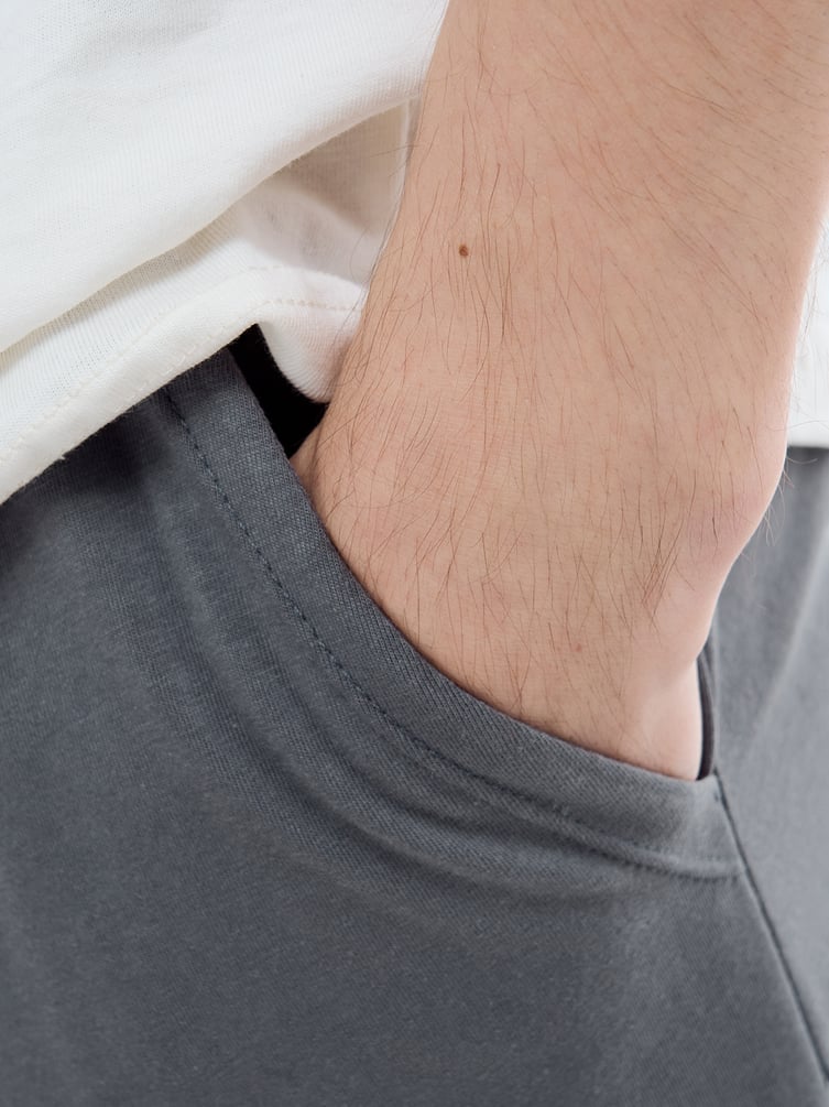 Хлопковая пижама с брюками