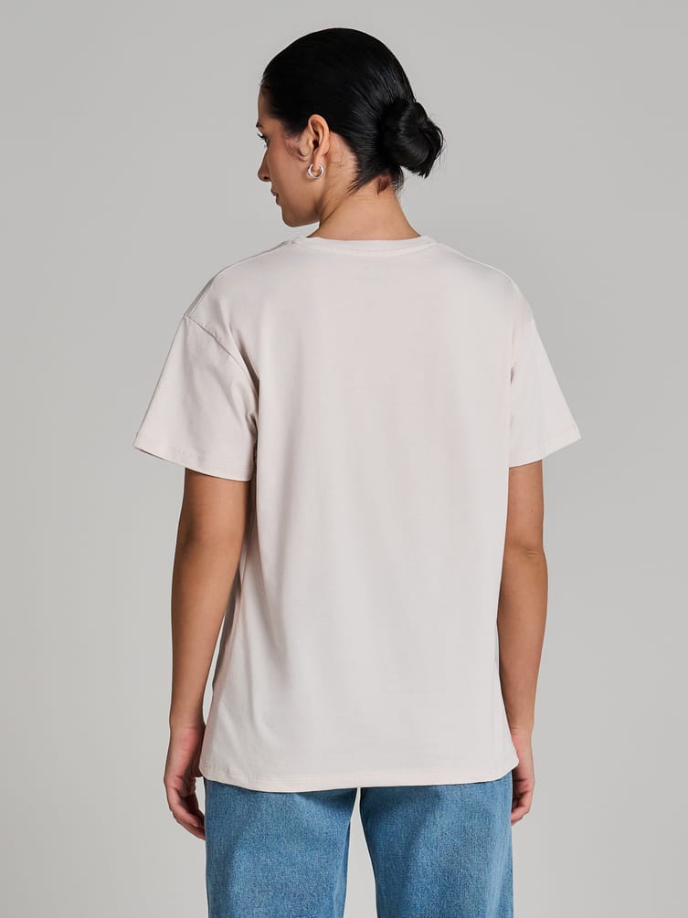 Футболка оверсайз с принтом кошки