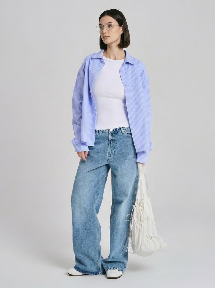 Лонгслив приталенный