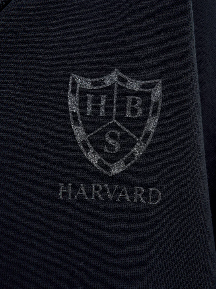 Толстовка c капюшоном и надписью Harvard