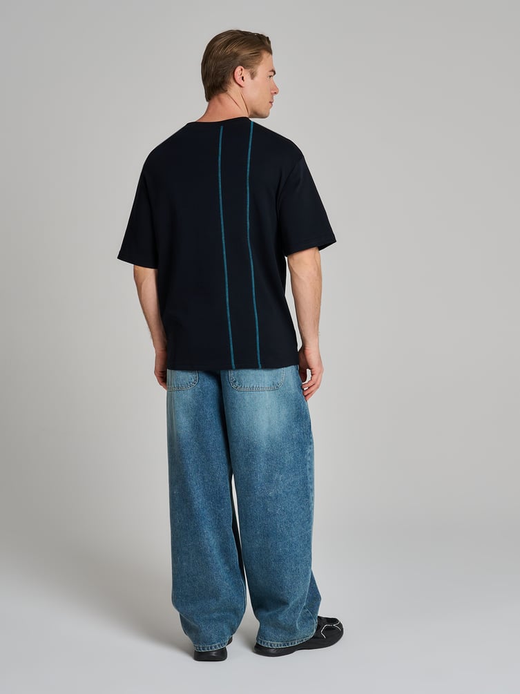 Футболка классическая с полосками