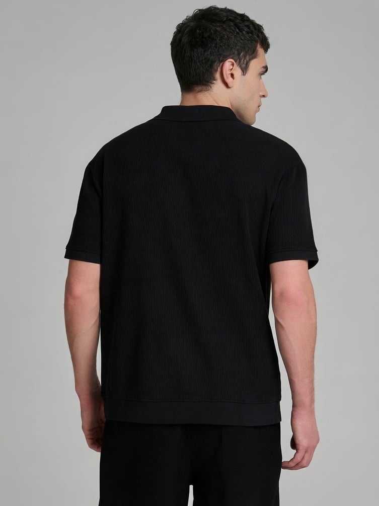 Футболка-поло с коротким рукавом