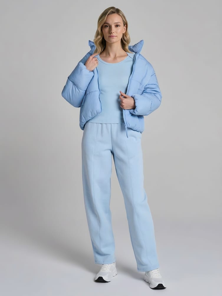 Лонгслив приталенный из хлопка