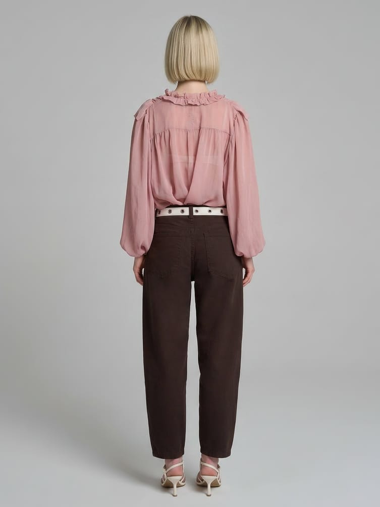 Джинсы Balloon укороченные