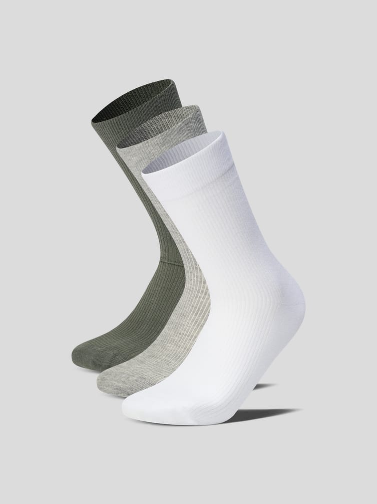 Носки - 3 пары однотонные