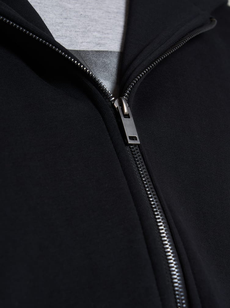 Зип худи оверсайз тёплая с начёсом