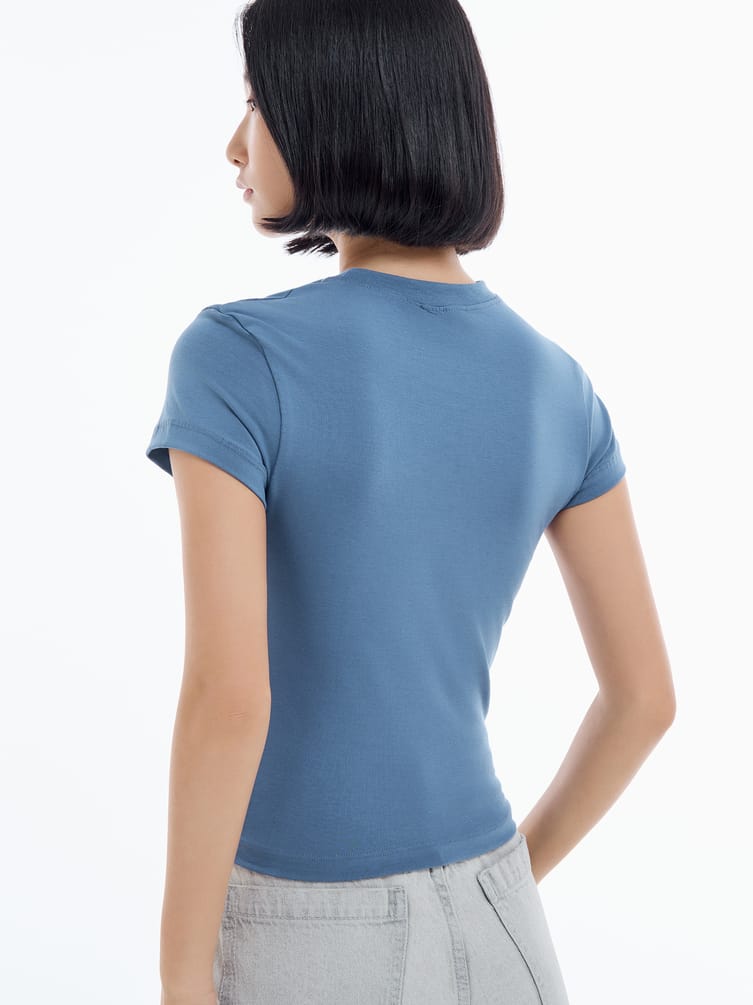 Хлопковая футболка с надписью Los Angeles