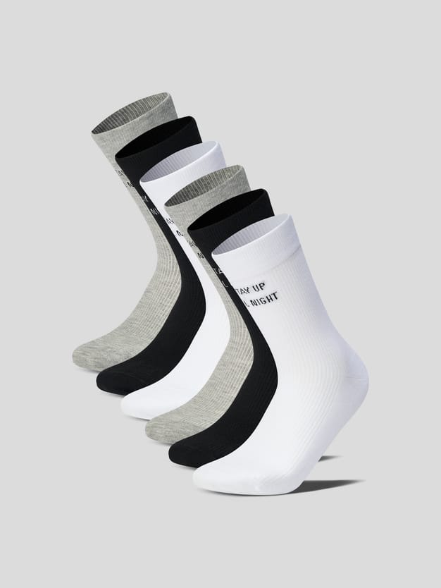 Носки - 3 пары с надписью