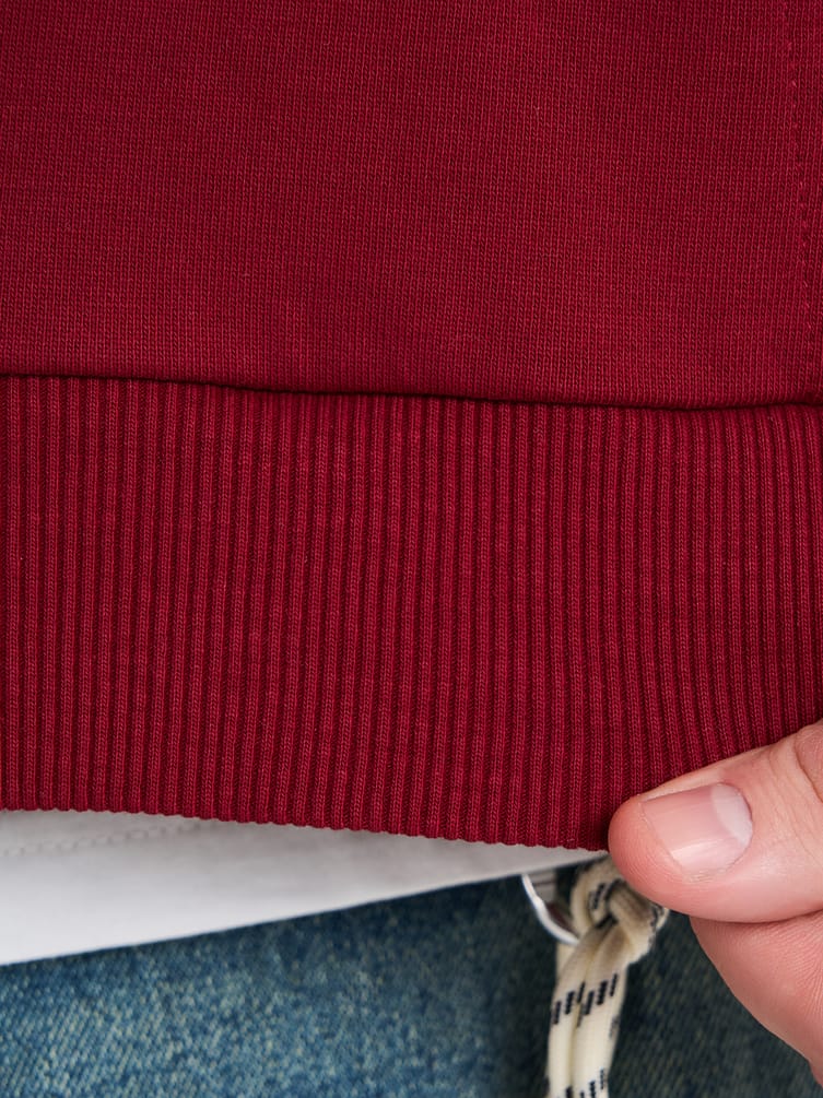 Толстовка с капюшоном без начеса