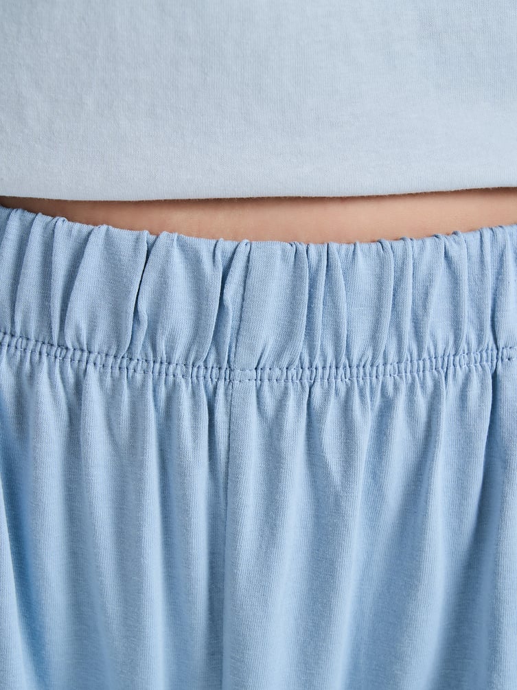 Пижама с принтом и брюками