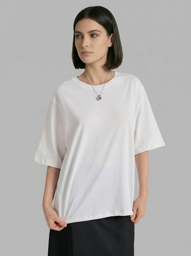 Футболка оверсайз из хлопка