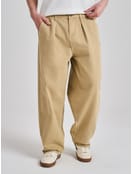 Джинсы широкие на резинке