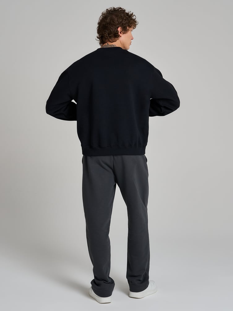 Свитшот свободный без начеса