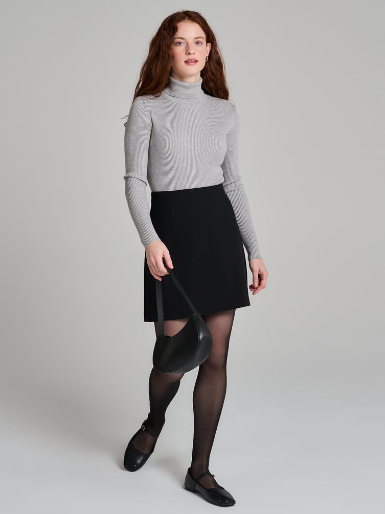 Водолазка лапша с высоким горлом