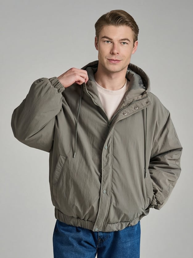 Куртка демисезонная с капюшоном