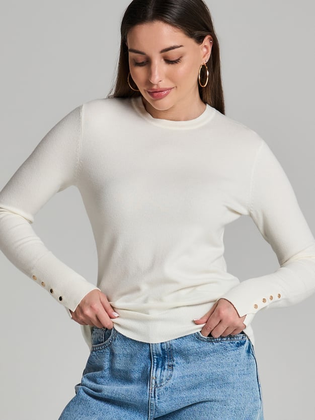 Джемпер трикотажный базовый