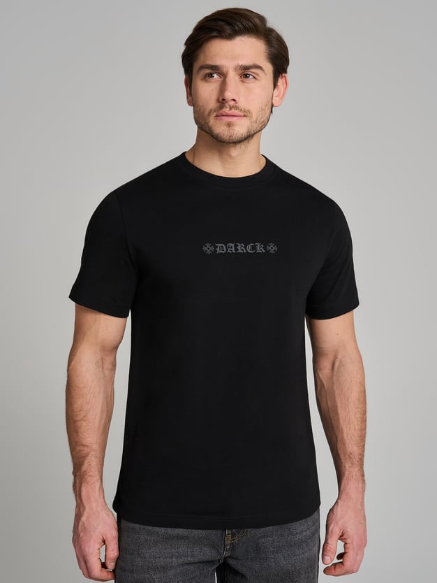 Футболка оверсайз  из хлопка с надписью